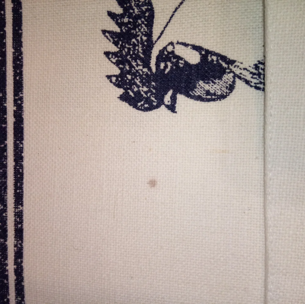 Blue Rooster Chicken Tapestry Placemats with Borders (4) Farmhouse Country